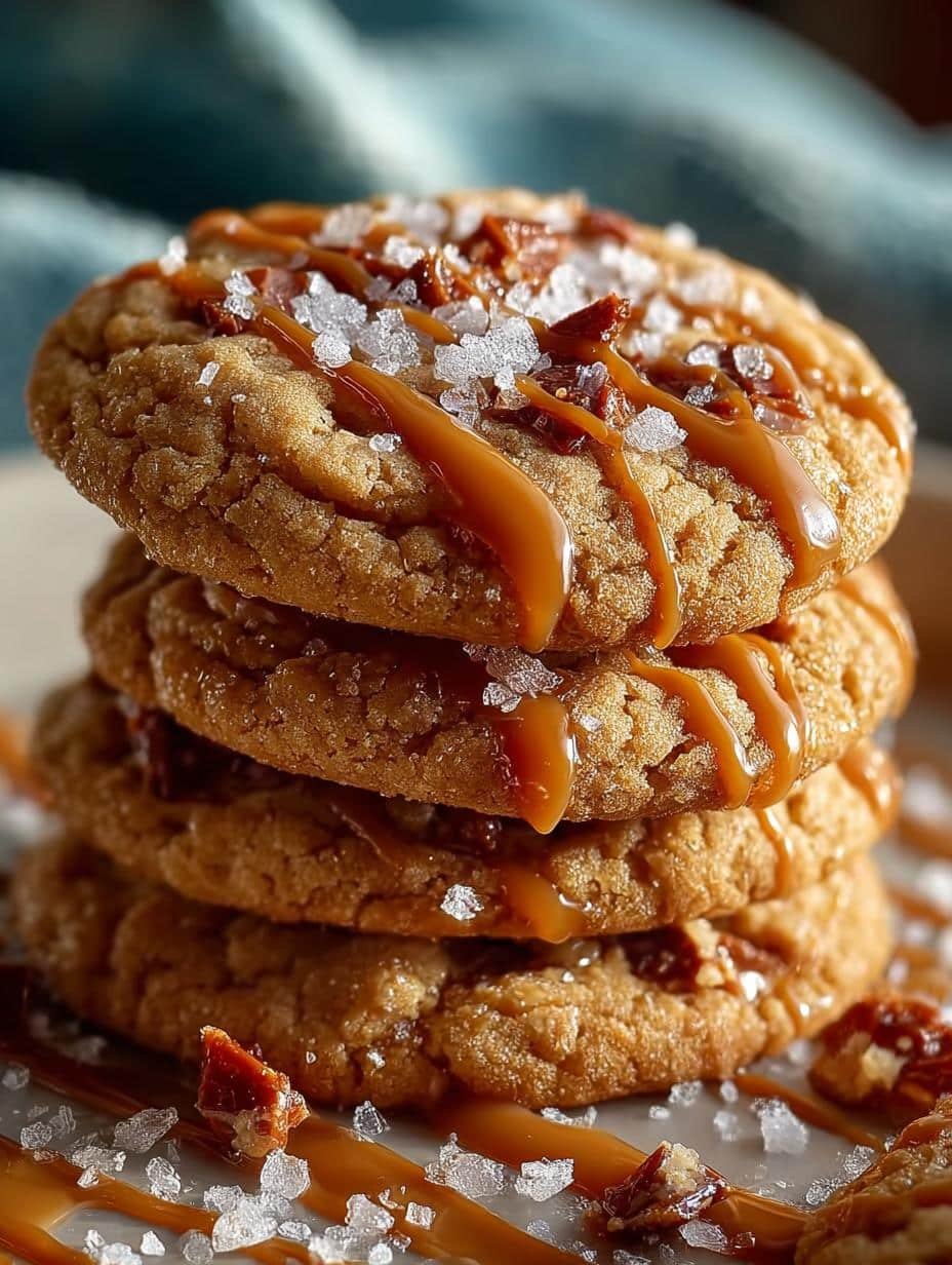 Salted Caramel Toffee Cookies: 5 Irresistible Recipes - Salted Caramel Toffee Cookies - additional detail