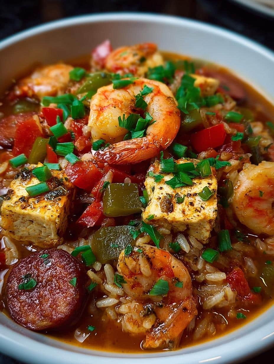Slow Cooker Cajun Jambalaya