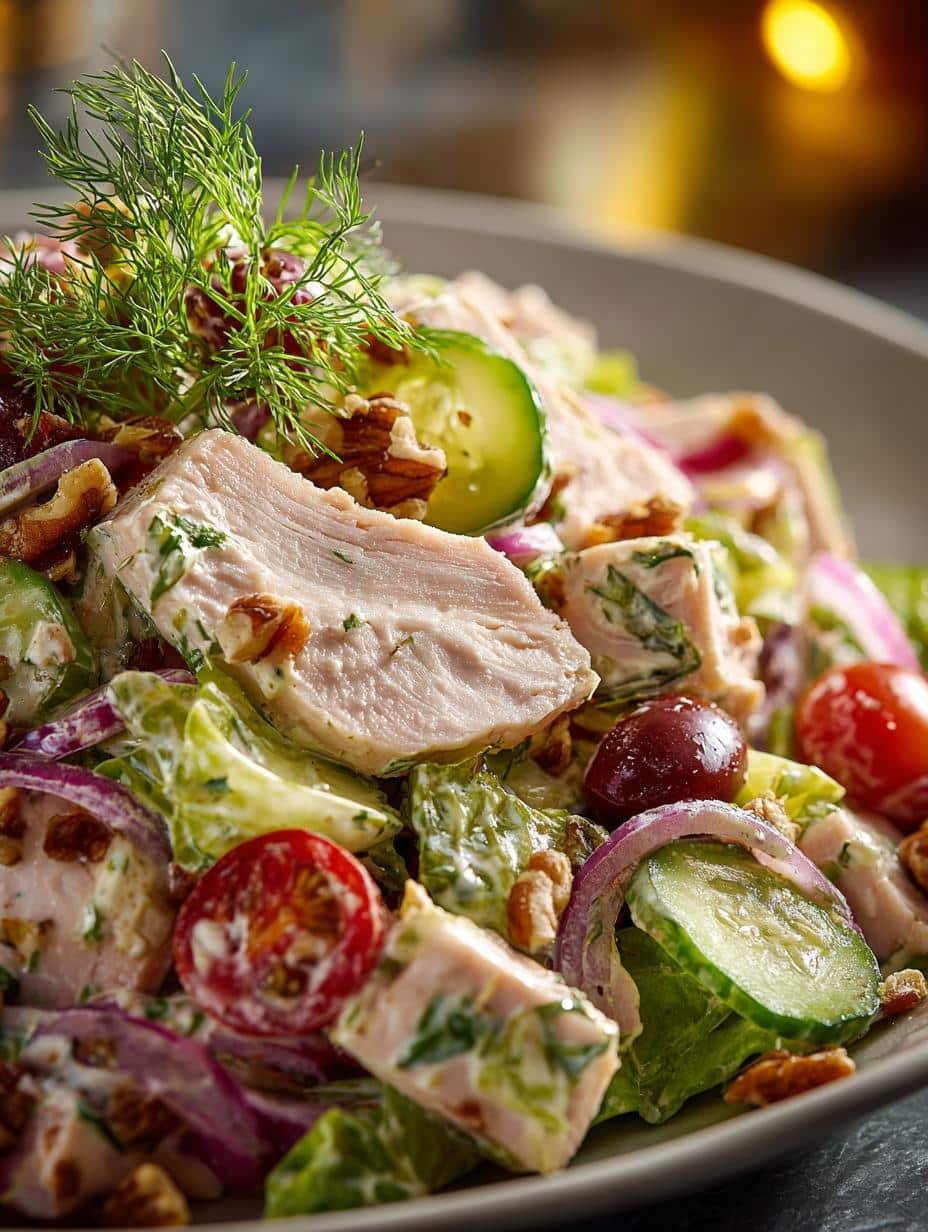 Turkey Salad: 7 Delicious Variations for Healthy Meals - Turkey Salad - additional detail