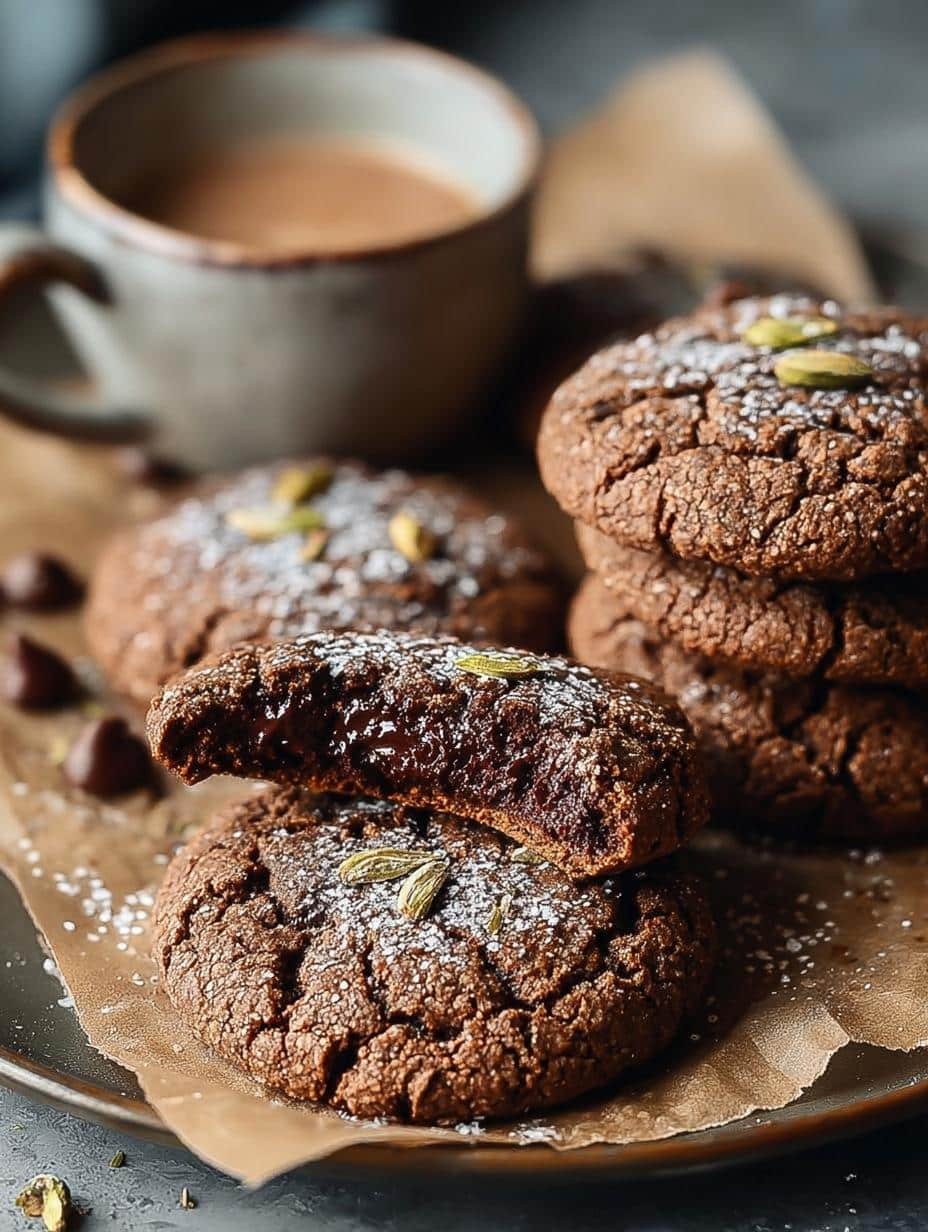 Vegan Chocolate Chai Cookies: 12 Irresistible Treats - Vegan Chocolate Chai Cookies - main visual representation